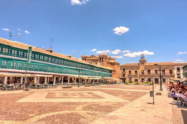 Almagro Spain June 2019 Historical Center Sunny Weather — Fotografia de Stock