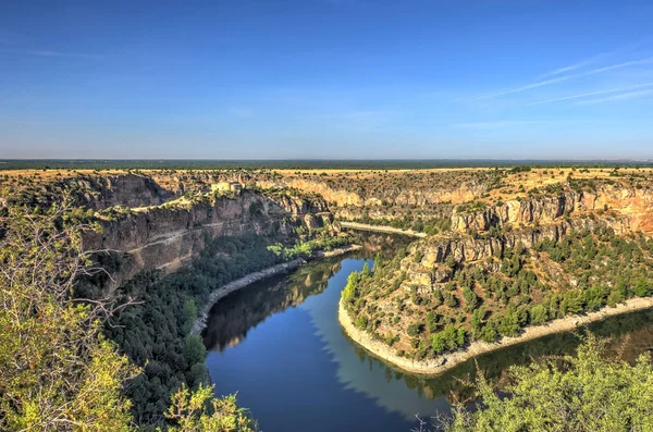 Gorges Duraton River Spain — Stockfoto