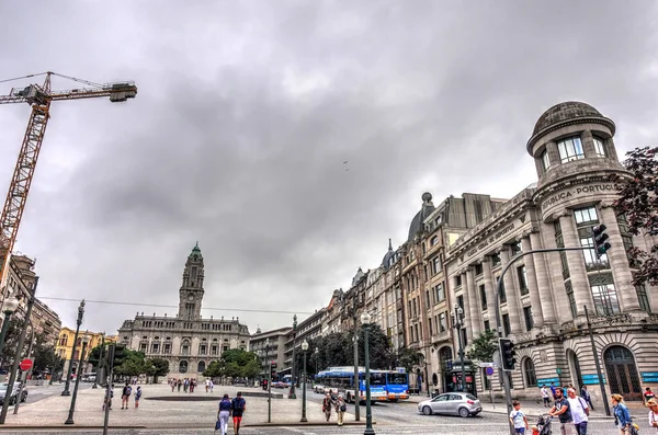 Porto Portugal June 2021 Historical Center Summertime Hdr Image — 图库照片