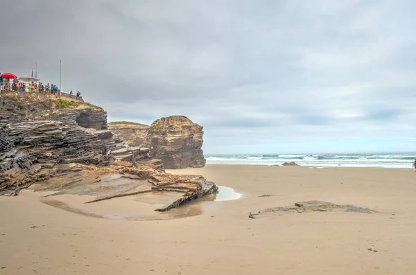 Catedrais Beach Galicia Northern Spain — Stok fotoğraf