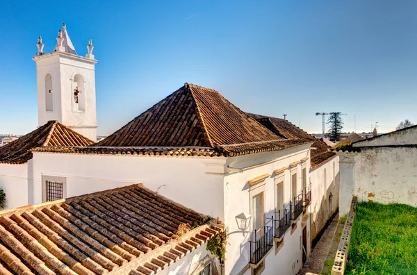 Faro Portugal January 2019 Historical Center Sunny Weather Hdr Image —  Fotos de Stock