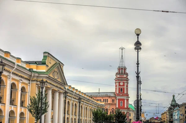 Saint Petersburg Russia August 2018 Historical Center Cloudy Weather —  Fotos de Stock