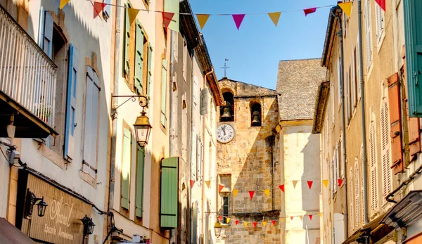 Foix France August 2019 Historical Center Summertime Hdr Image — Stock Fotó