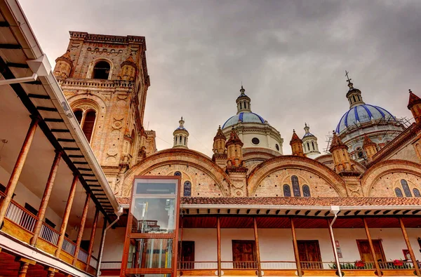 Cuenca Ecuador April 2018 Historical Landmarks View Hdr Image — Foto de Stock