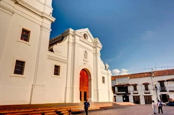 Santa Marta Colombia April 2019 Historical Center Sunny Weather — ストック写真