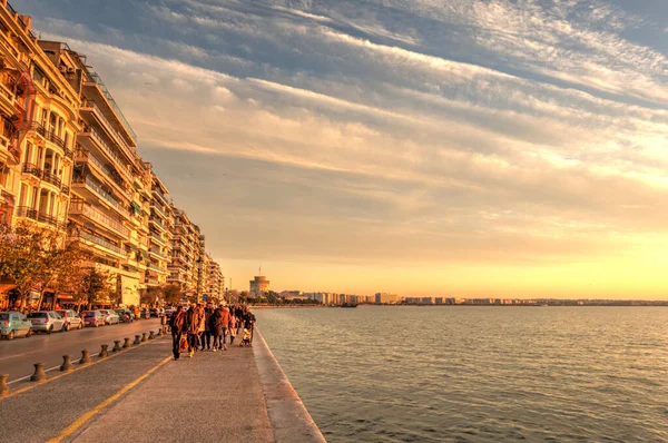 Thessaloniki Greece Beautiful View Atmosphere — Stockfoto