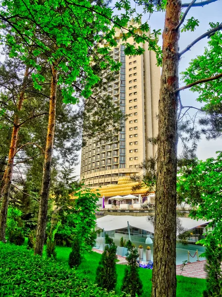 Almaty Kazakhstan April 2016 City Center Springtime — 스톡 사진