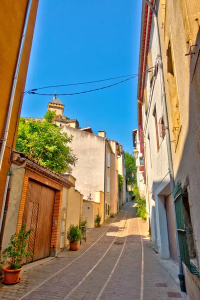 Foix France August 2019 Historical Center Summertime Hdr Image — Stock Photo, Image