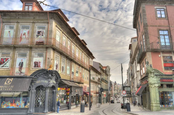 Porto Portugal June 2021 Historical Center Summertime Hdr Image — Fotografia de Stock