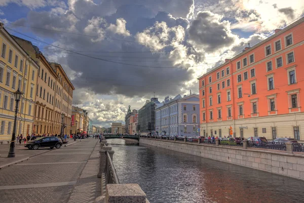 Saint Petersburg Russia August 2018 Historical Center Cloudy Weather — Stockfoto