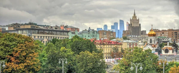 Moscow Russia August 2018 Historical Center Cloudy Weather — Stockfoto