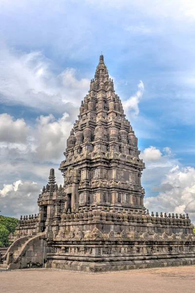 Templo Prambanan Java Indonésia — Fotografia de Stock