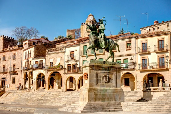 Trujillo Landmarks Extremadura Spain — 图库照片