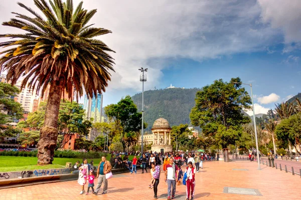 Bogota Colombia April 2019 Historical Center Cloudy Weather — Stockfoto