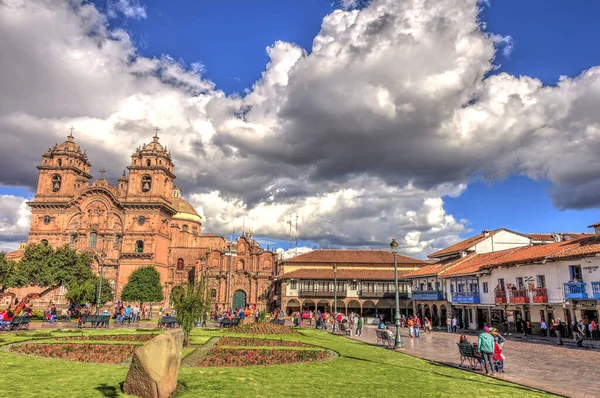 Cusco Peru April 2018 Historical Center Sunny Weather — Stok fotoğraf