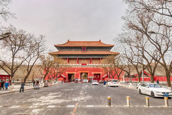 Beijing Capital China Famous Its Ancient Architecture Monuments — Zdjęcie stockowe