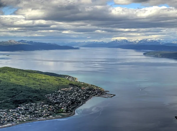 Beautiful View Landscape Narvik Arctic Norway — Stock Fotó