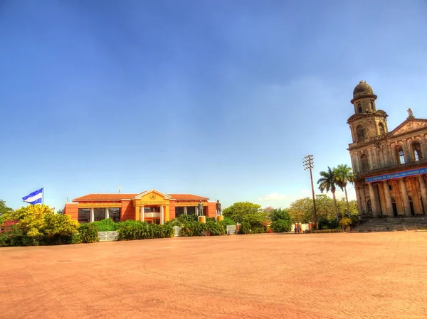 Managua Nicaragua January 2015 City Center Sunny Weather — Stockfoto