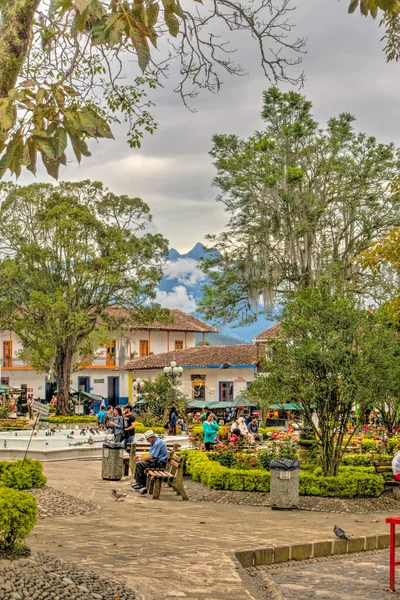 Hdr Image Made Jardin Antioquia Colombia — Stok fotoğraf