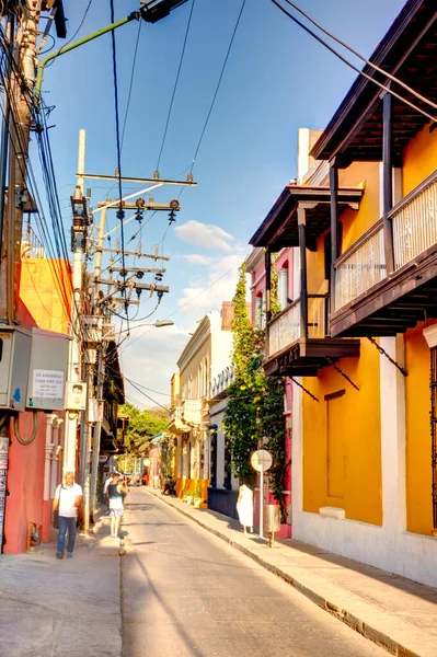 Santa Marta Colombia April 2019 Historical Center Sunny Weather — Fotografia de Stock