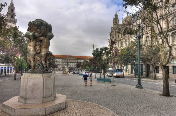 Porto Portugal June 2021 Historical Center Summertime Hdr Image —  Fotos de Stock