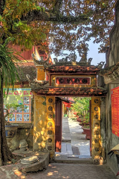 Haiphong, Vietnam - November 2020 : Historical center in cloudy weather