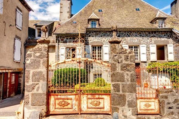 Architecture Auvergne Region France — ストック写真