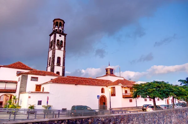 Santa Cruz Palma Spain March 2020 Historical Center Cloudy Weather — Stock Fotó