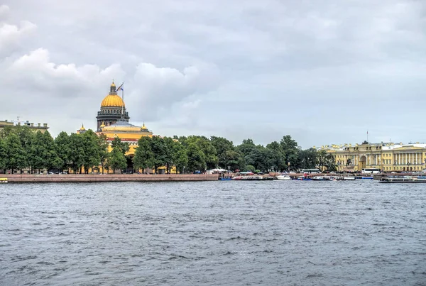 Saint Petersburg Russia August 2018 Історичний Центр Хмарну Погоду — стокове фото