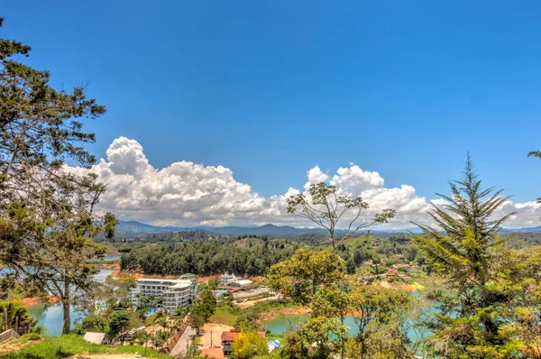 Penol Colombia April 2019 Lake Geological Formations Sunny Weather — Stok fotoğraf