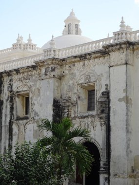 LEON, NICARAGUA - January 2016: Historical center view, HDR Image