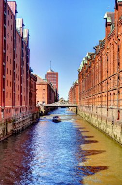 beautiful architecture in Hamburg, northern Germany