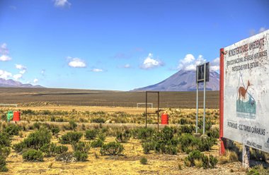 Scenic view of Altiplano Landscape, Peru