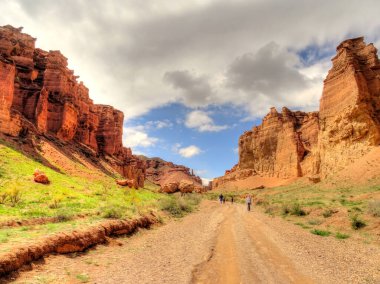 Beautiful Charyn Canyon, Kazakhstan