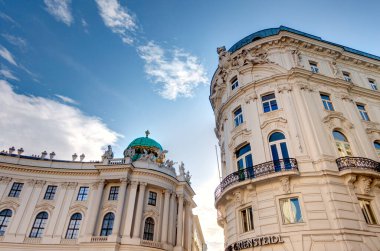 Vienna, Austria - July 2019 : Historical center in sunny weather