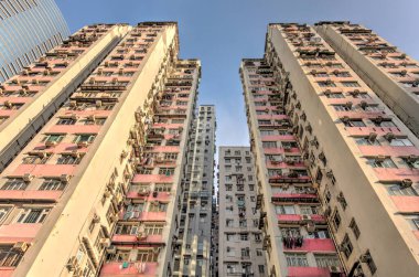 HONG KONG - FEBRUARY 2018 : Central district in sunny weather
