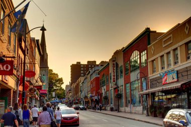 Quebec City, QC, Canada - September 2017 : Historical center view, HDR Image