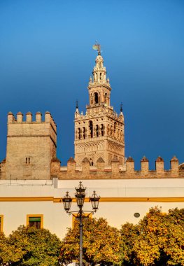 Sevilla, Spain - January 2019 : Plaza de Espana in winter