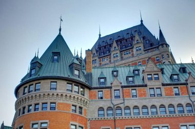 Quebec City, QC, Canada - September 2017 : Historical center view, HDR Image
