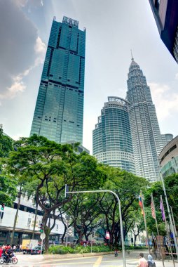 Kuala Lumpur, Malaysia - March 2019 : Historical center, HDR image