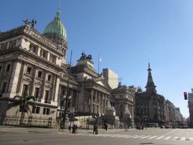 BUENOS AIRES, ARGENTINA - APRIL 2014 : Historical center of old city