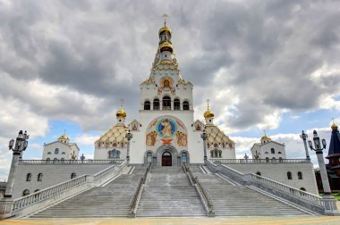 MINSK, BELARUS - SEPTEMBER 2017: City center in summertime