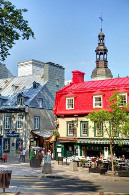 Quebec City, QC, Canada - September 2017 : Historical center view, HDR Image
