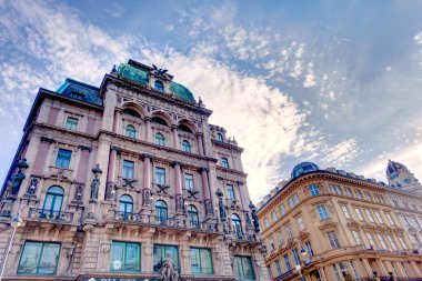 Vienna, Austria - July 2019 : Historical center in sunny weather