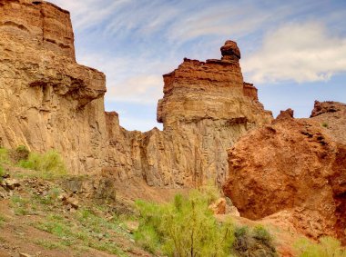 Beautiful Charyn Canyon, Kazakhstan