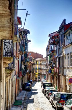 Porto, Portugal - June 2021: Historical center in summertime, HDR image