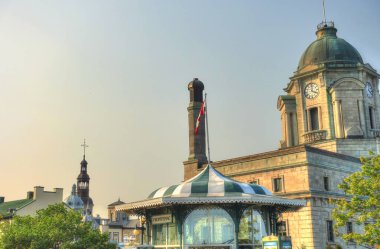 Quebec City, QC, Canada - September 2017 : Historical center view, HDR Image
