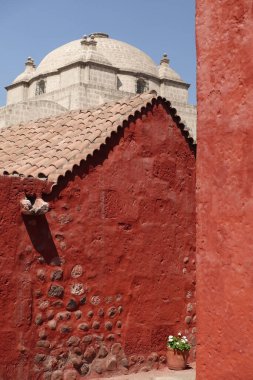 Arequipa, Peru - May 2019 : Monastery of Santa Catalina de Siena
