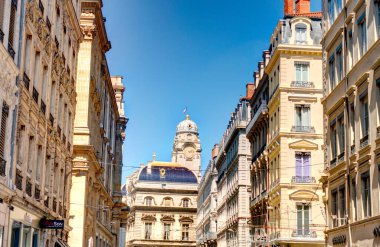 Lyon, France - August 2019 : Historical center in summertime