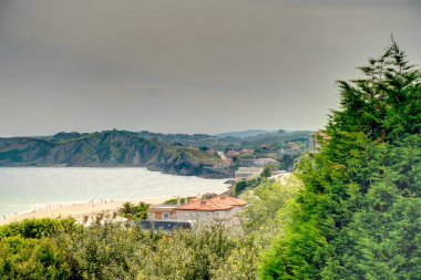beautiful landscape  in Cantabria, northern Spain